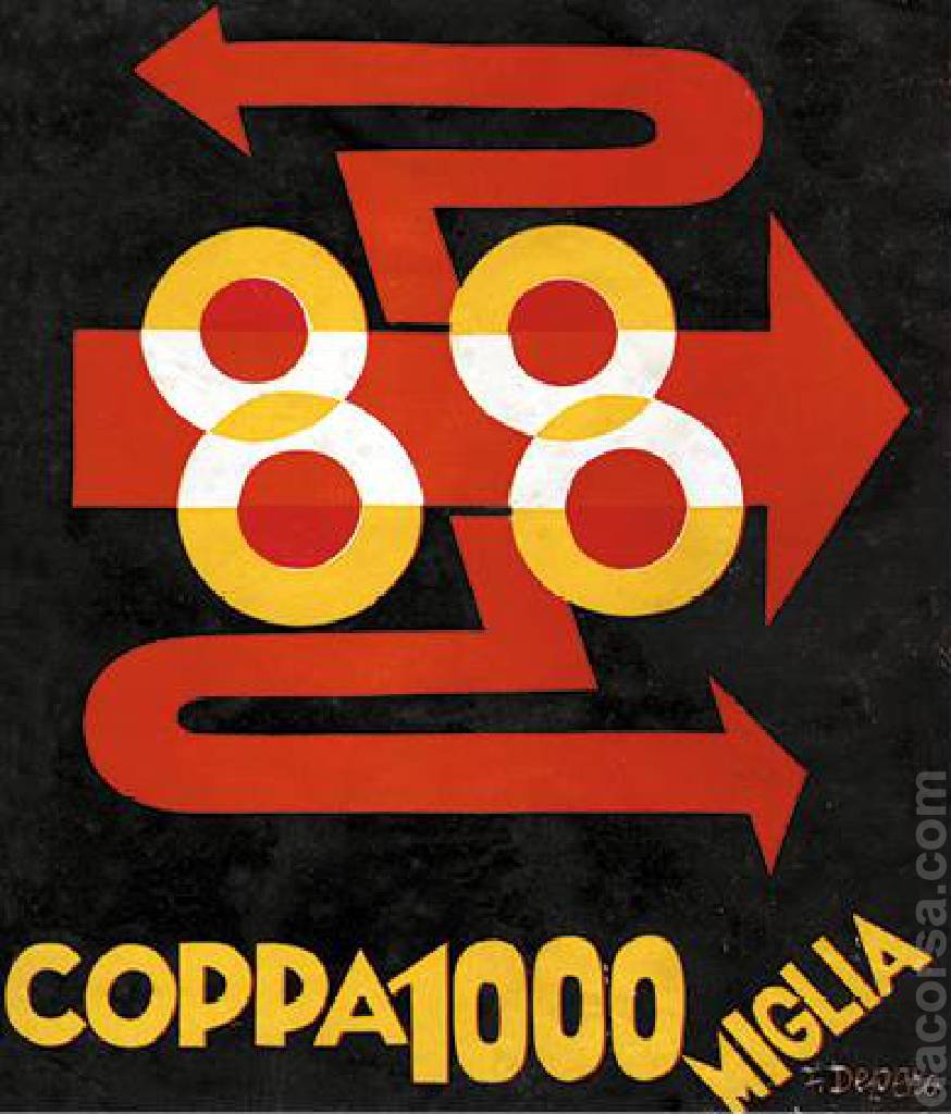 II Coppa delle 1000 Miglia held on 31 March - 1 April 1928 in Italy with twelve entries and results. Image for II Coppa delle 1000 Miglia