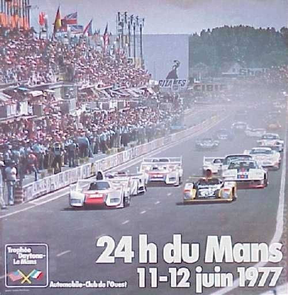 edition des 24 Heures du Mans held on 11 - 12 June 1977 at Circuit de la Sarthe in France with fifty five entries and results.
Image for 45. edition des 24 Heures du Mans