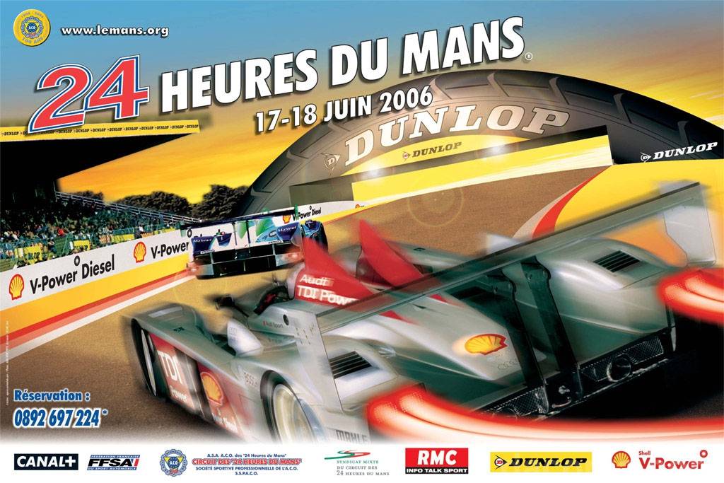 edition des 24 Heures du Mans24 Heures du Mans held on 17 - 18 June 2006 at Circuit de la Sarthe in France with fifty entries and results.
Image for 74. edition des 24 Heures du Mans24 Heures du Mans