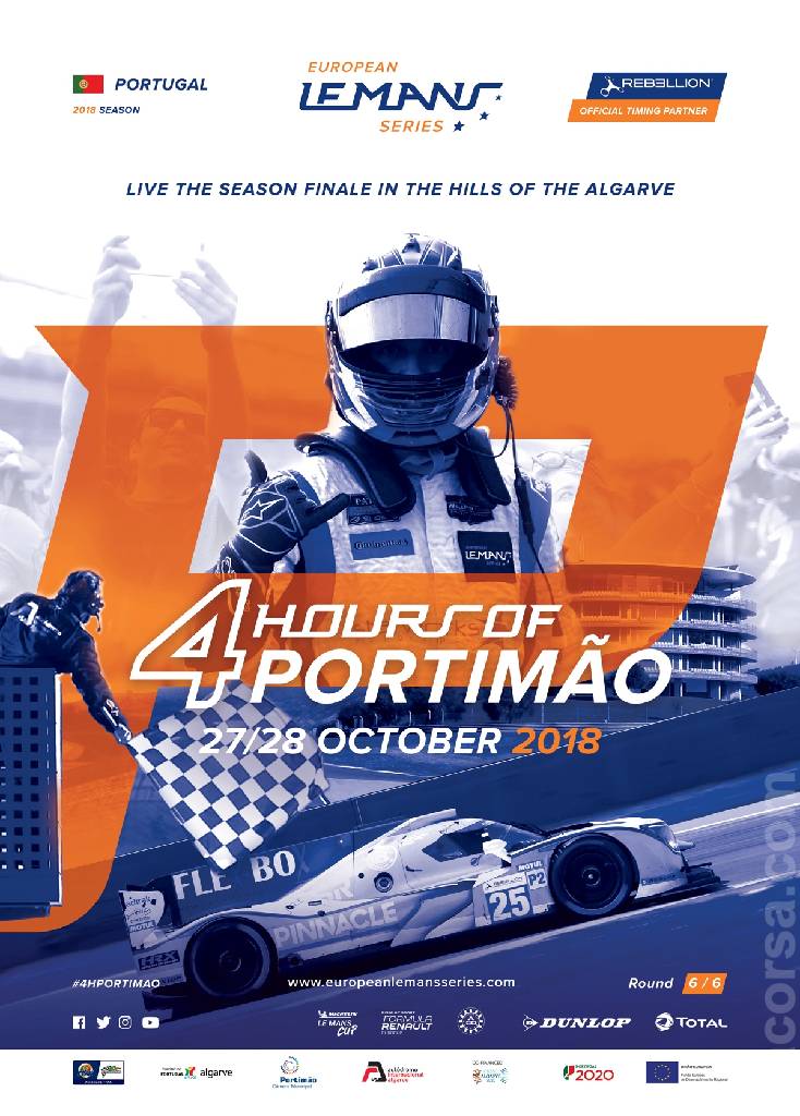 Poster of4 Hours of Portimao 2018, Michelin Le Mans Cup round 06, Portugal, 27 October 2018 Poster of 4 Hours of Portimao 2018, Michelin Le Mans Cup round 06, Portugal, 27 October 2018