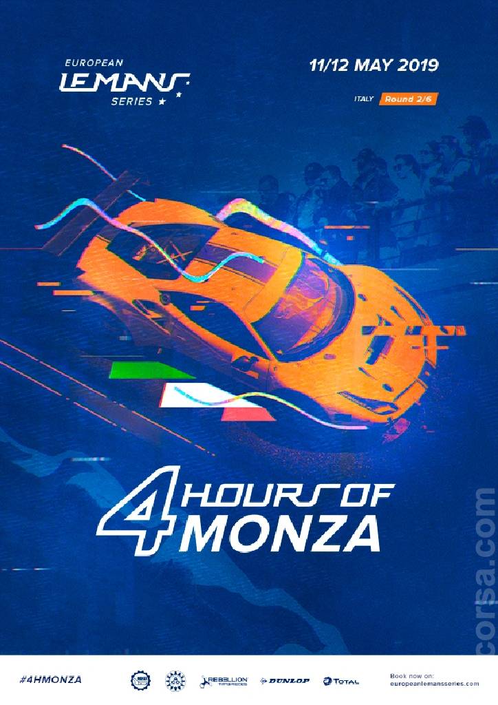 Poster ofMichelin Le Mans Cup | Monza 2019, Italy, 10 - 11 May 2019 Poster of Michelin Le Mans Cup | Monza 2019, Italy, 10 - 11 May 2019