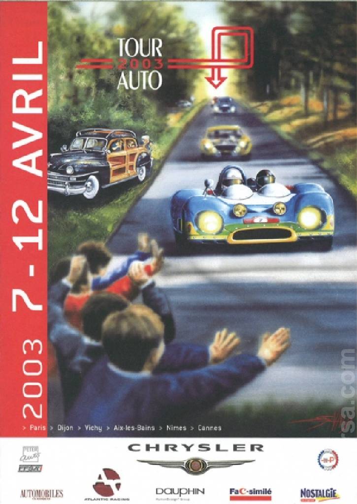 Image for Tour Auto 2003