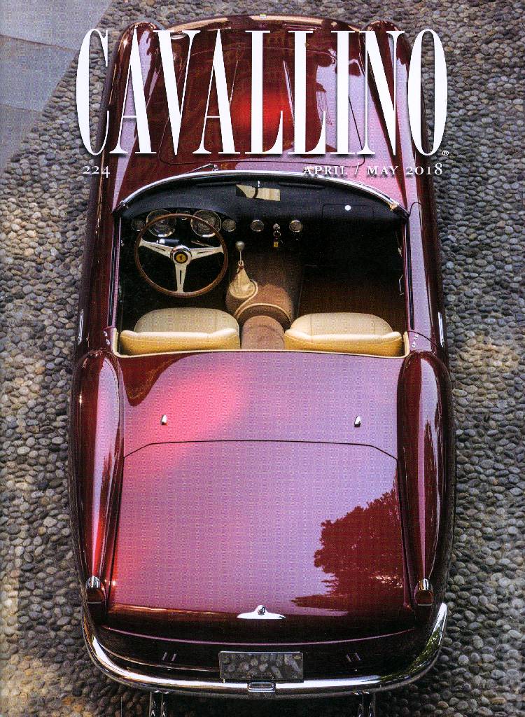 Cavallino Magazine issue 224 contains twenty seven articles in american english on 80 pages bound softcover for April / May 2018. Image for Cavallino Magazine issue 224