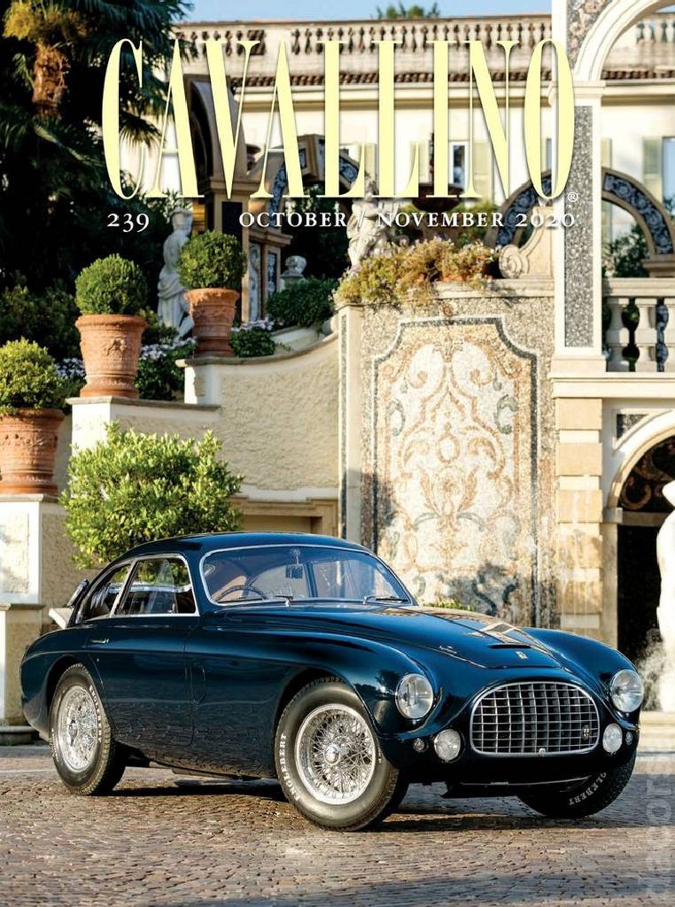Cavallino Magazine issue 239 contains sixteen articles in american english on 64 pages bound softcover for October / November 2020. Image for Cavallino Magazine issue 239
