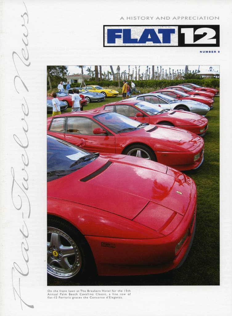 Flat 12 newsletter issue 8 contains four articles in american english on 16 pages bound softcover for NUMBER 8 (2006). Image for Flat 12 newsletter issue 8