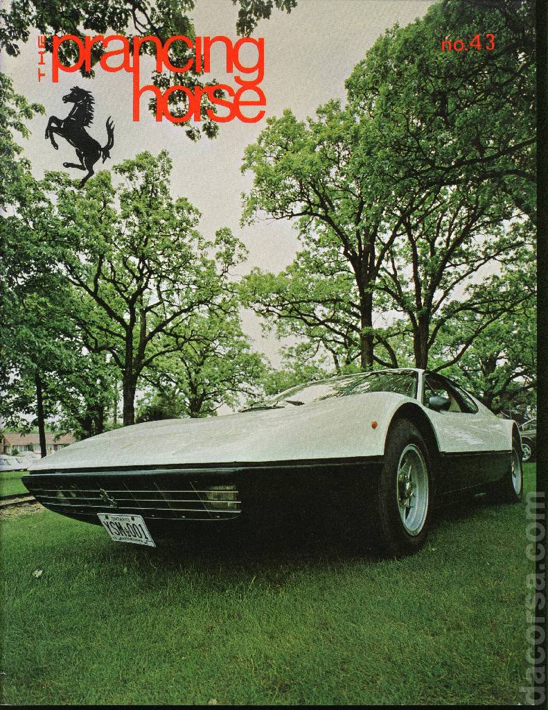 Prancing Horse issue 43 contains four articles in american english bound softcover for no. 43 (1975). Image for Prancing Horse issue 43