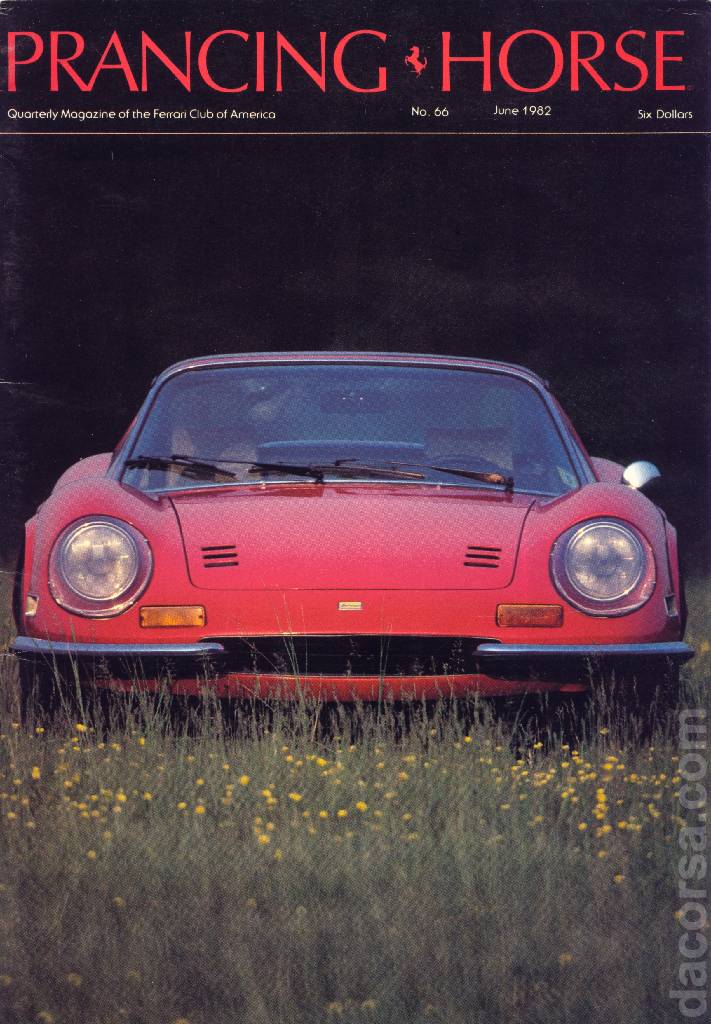 Prancing Horse issue 66 contains six articles in american english bound softcover for no. 66 - June 1982. Image for Prancing Horse issue 66