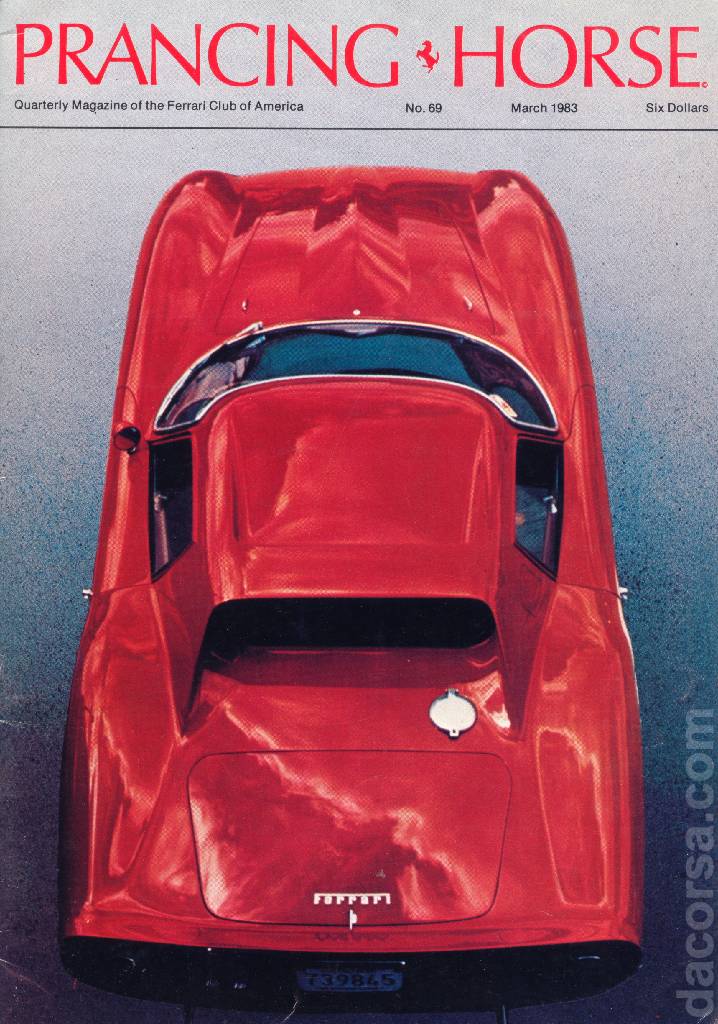 Prancing Horse issue 69 contains twelve articles in american english bound softcover for no. 69 - March 1983. Image for Prancing Horse issue 69