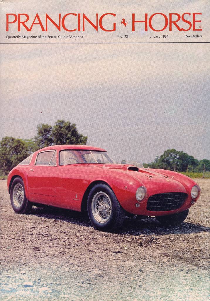 Prancing Horse issue 73 contains nine articles in american english on 30 pages bound softcover for no. 73 - January 1984. Image for Prancing Horse issue 73