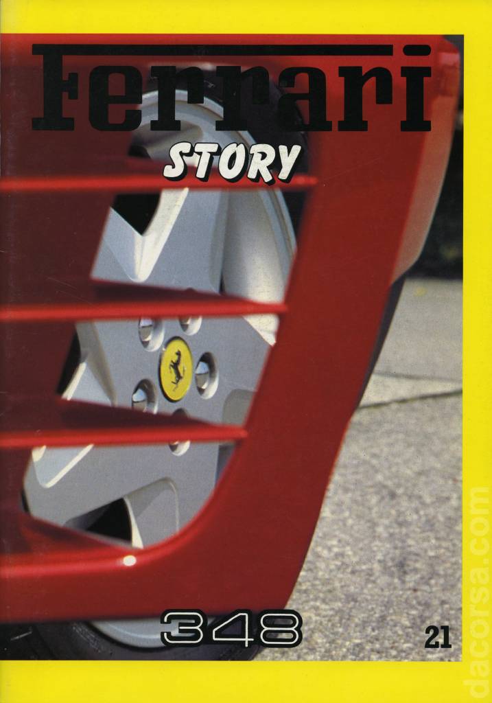 Ferrari Story (Ferrari 348) issue 21 in italian and english on 31 pages bound softcover. Image for Ferrari Story (Ferrari 348) issue 21