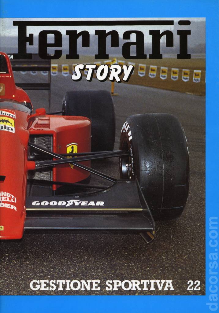 Ferrari Story (Gestiona Sportiva) issue 22 in italian and english on 31 pages bound softcover. Image for Ferrari Story (Gestiona Sportiva) issue 22