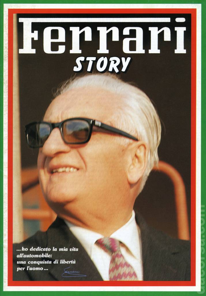 Ferrari Story (Modena: 14-8-1988) issue 17 in italian and english on 31 pages bound softcover. Image for Ferrari Story (Modena: 14-8-1988) issue 17