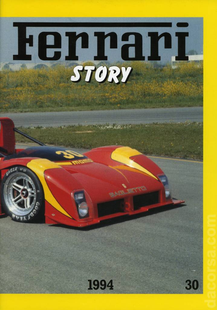 Ferrari Story (Nuovi Modelli) issue 30 in italian and english on 31 pages bound softcover. Image for Ferrari Story (Nuovi Modelli) issue 30